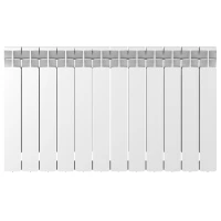 Биметаллический радиатор Rifar Base 500x12 секций, боковое подкл-е