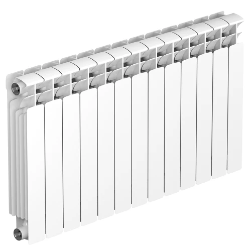 Биметаллический радиатор Rifar Base 500x13 секций, боковое подкл-е