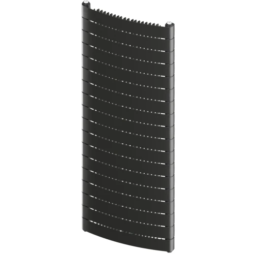 Биметаллический радиатор Rifar Convex 500x18 секций, нижнее подкл-е, титан