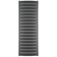Биметаллический радиатор Rifar Convex Ventil 500x18 секций, центральное подкл-е, титан