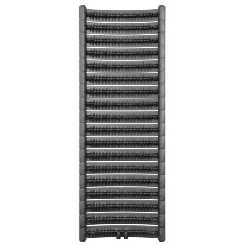 Биметаллический радиатор Rifar Convex Ventil 500x18 секций, центральное подкл-е, титан