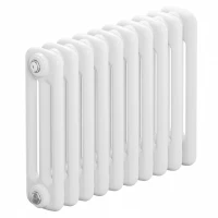 Трубчатый радиатор Rifar Tubog 3037 10 секций, боковое подкл-е, белый