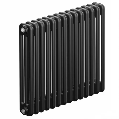 Трубчатый радиатор Rifar Tubog 3057 14 секций, боковое подкл-е, антрацит
