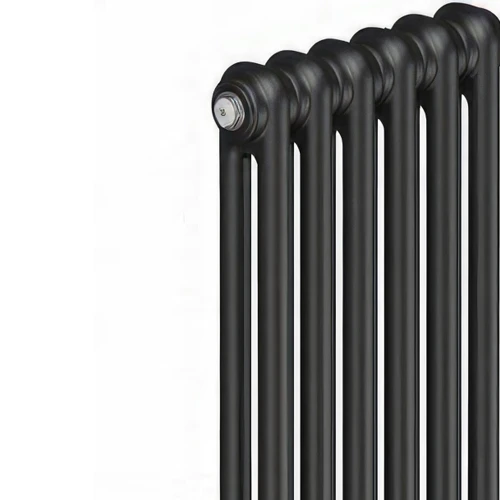Трубчатый радиатор Rifar Tubog 3057 14 секций, боковое подкл-е, антрацит
