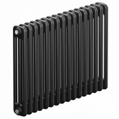 Трубчатый радиатор Rifar Tubog 3057 16 секций, боковое подкл-е, антрацит
