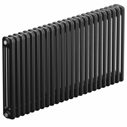 Трубчатый радиатор Rifar Tubog 3057 24 секции, боковое подкл-е, антрацит