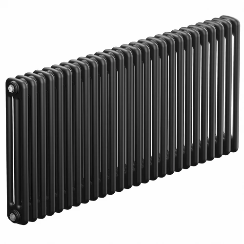 Трубчатый радиатор Rifar Tubog 3057 26 секций, боковое подкл-е, антрацит