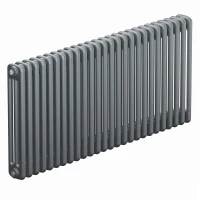 Трубчатый радиатор Rifar Tubog 3057 26 секций, боковое подкл-е, титан