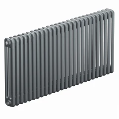 Трубчатый радиатор Rifar Tubog 3057 26 секций, боковое подкл-е, титан