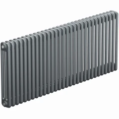 Трубчатый радиатор Rifar Tubog 3057 30 секций, боковое подкл-е, титан