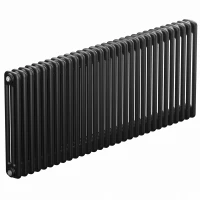 Трубчатый радиатор Rifar Tubog 3057 30 секций, боковое подкл-е, антрацит
