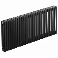 Трубчатый радиатор Rifar Tubog 3057 30 секций, боковое подкл-е, антрацит