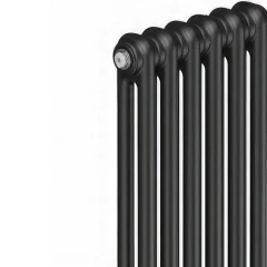 Трубчатый радиатор Rifar Tubog 3057 30 секций, боковое подкл-е, антрацит