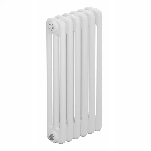 Трубчатый радиатор Rifar Tubog 3057 6 секций, боковое подкл-е, белый