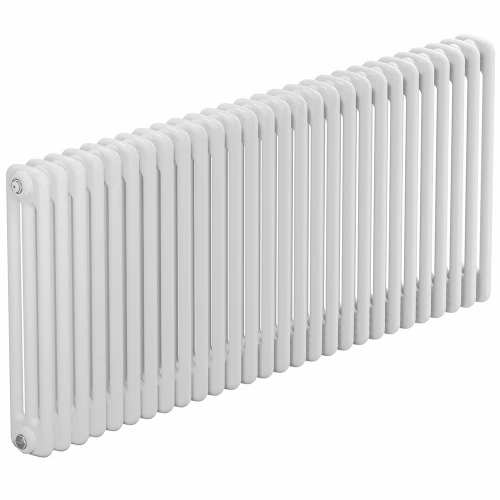 Трубчатый радиатор Rifar Tubog 3057 28 секций, боковое подкл-е, белый