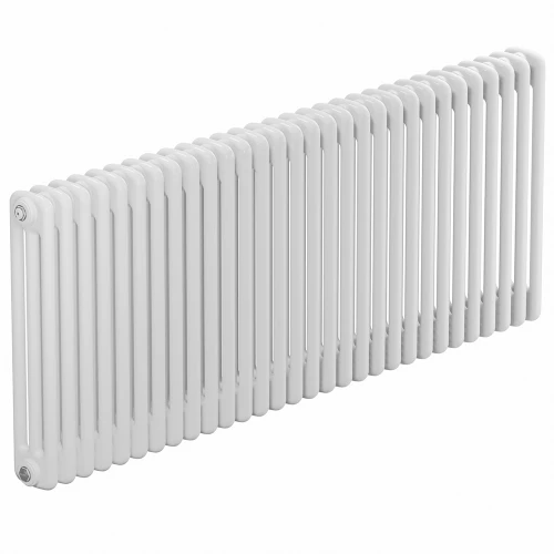 Трубчатый радиатор Rifar Tubog 3057 30 секций, боковое подкл-е, белый