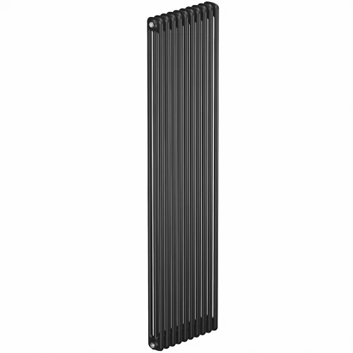 Трубчатый радиатор Rifar Tubog 3180 10 секций, боковое подкл-е, антрацит