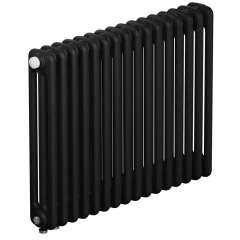 Трубчатый радиатор Rifar Tubog Ventil 3057 16 секций, нижнее подкл-е, антрацит