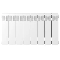 Биметаллический радиатор Rifar Monolit 300x8 секций, боковое подкл-е