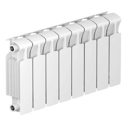 Биметаллический радиатор Rifar Monolit 300x8 секций, боковое подкл-е