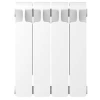 Биметаллический радиатор Rifar Monolit 350x4 секции, боковое подкл-е