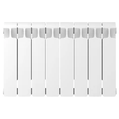 Биметаллический радиатор Rifar Monolit 350x8 секций, боковое подкл-е