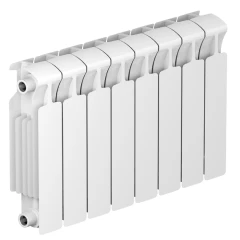 Биметаллический радиатор Rifar Monolit 350x8 секций, боковое подкл-е