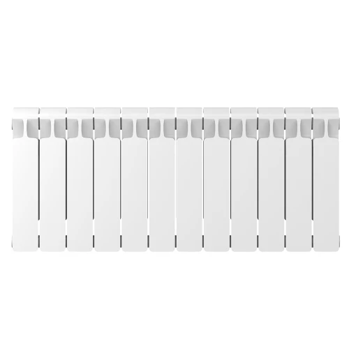 Биметаллический радиатор Rifar Monolit 350x12 секций, боковое подкл-е