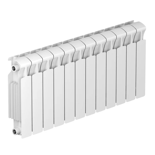 Биметаллический радиатор Rifar Monolit 350x12 секций, боковое подкл-е