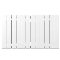 Биметаллический радиатор Rifar SUPReMO 500x12 секций, боковое подкл-е, белый