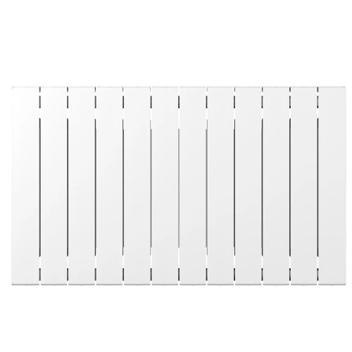 Биметаллический радиатор Rifar SUPReMO 500x12 секций, боковое подкл-е, белый