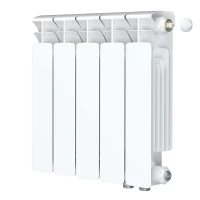 Биметаллический радиатор Rifar Base Ventil 350x5 секций, правое подкл-е