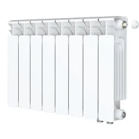 Биметаллический радиатор Rifar Base Ventil 350x8 секций, правое подкл-е