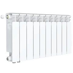 Биметаллический радиатор Rifar Base Ventil 350x10 секций, левое подкл-е