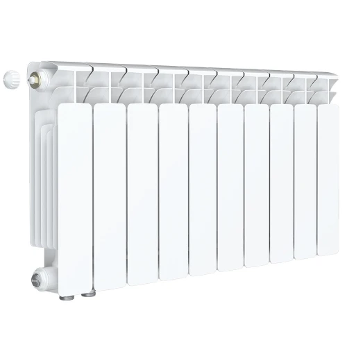 Биметаллический радиатор Rifar Base Ventil 350x10 секций, левое подкл-е