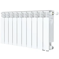 Биметаллический радиатор Rifar Base Ventil 350x10 секций, правое подкл-е