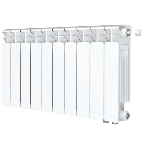 Биметаллический радиатор Rifar Base Ventil 350x10 секций, правое подкл-е