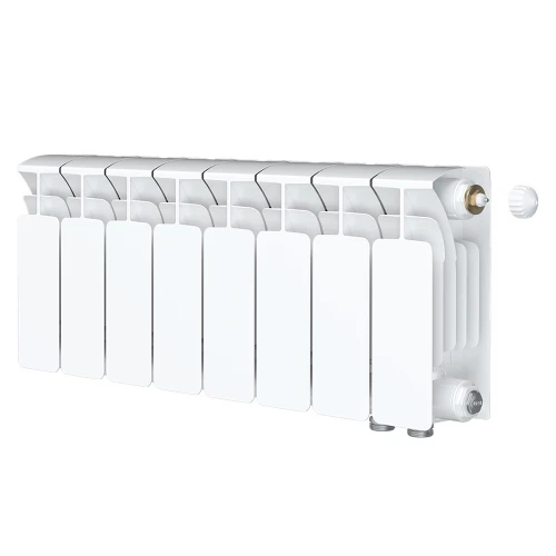 Биметаллический радиатор Rifar Base Ventil 200x8 секций, правое подкл-е