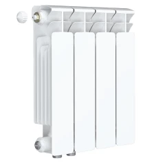 Биметаллический радиатор Rifar Base Ventil 350x4 секции, левое подкл-е