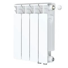 Биметаллический радиатор Rifar Base Ventil 350x4 секции, правое подкл-е