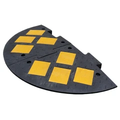 Лежачий полицейский ИДН 1100-2 концевой элемент, черный композит