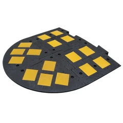 Лежачий полицейский ИДН 1100-2 концевой элемент, черный композит