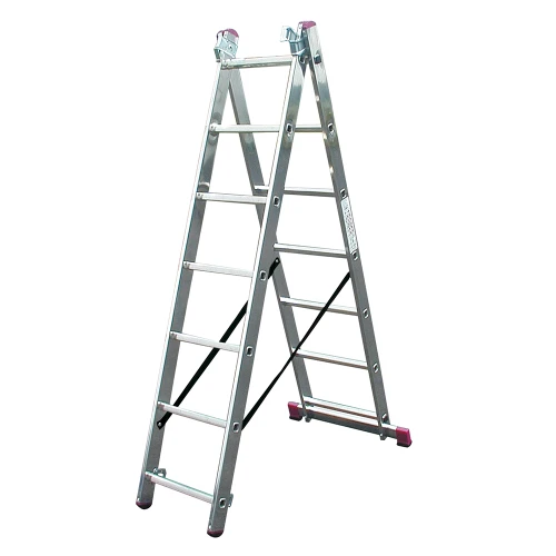 Лестница Corda трехсекционная универсальная 3х7 ступеней