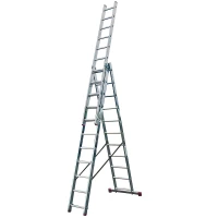 Лестница Corda трехсекционная универсальная 3х11 ступеней