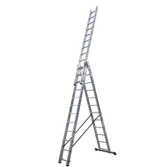 Лестница Corda трехсекционная универсальная 3х12 ступеней