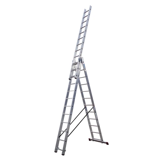 Лестница Corda трехсекционная универсальная 3х12 ступеней