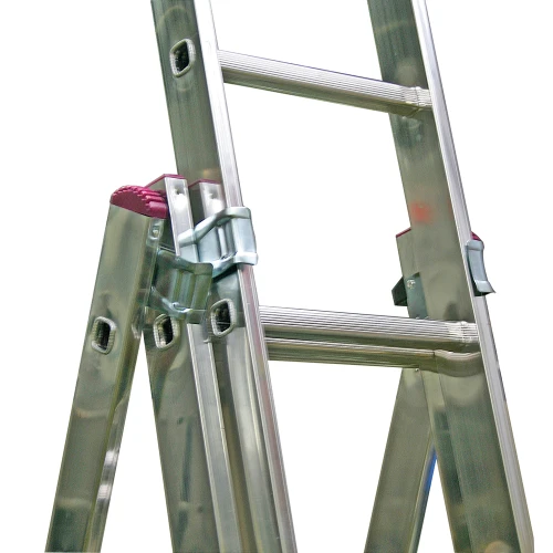 Лестница Corda трехсекционная универсальная 3х7 ступеней, с доп. функцией