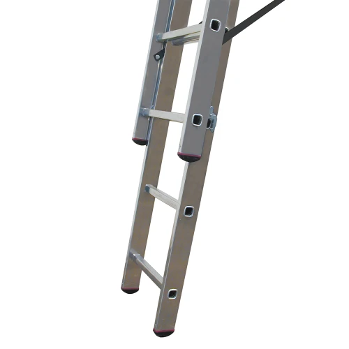 Лестница Corda трехсекционная универсальная 3х8 ступеней, с доп. функцией