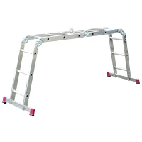 Лестница алюминиевая трансформер Corda 4х3 ступени