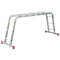 Лестница алюминиевая трансформер Corda 4х3 ступени